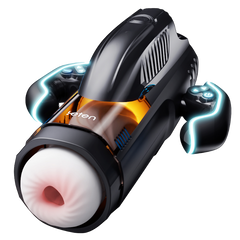 Do it Love - Efsane Masturbatör - İleri Geri Teleskopik Hareket - Titreşim Modları - 42 Derece Sıcaklık - Oyun Konsollu - Kolay Kontrol - Maksimum Zevk