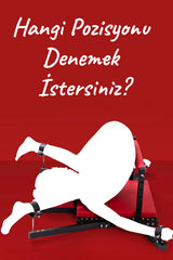 Do It Love - Seks Pozisyon Yatağı – Aşk Yatağı Zevk – Ayarlanabilir Metal Esaret Yatağı - BDSM