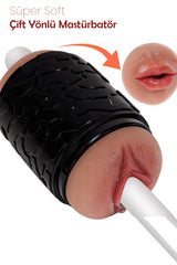 Do it Love - Süper Soft Çift Yönlü Mastürbatör - Ucu Açık Sınırsız Zevk - Seyahat Boy