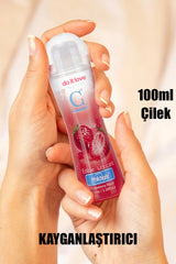 Do it Love - 100ml Kayganlaştırıcı - Hassas Yoğunluk -Çilek Kokulu