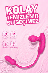 Do it Love – 3 Bölge Simülatörlü Threesome Vibratör - Uzaktan Kumandalı + APP Kontrollü