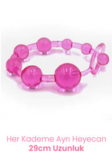 Do it Love - Boğumlu Boncuk Anal Zevk Topuları Zinciri