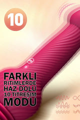 Do it Love - Muzip Vibratör - İleri Geri Hareket ve Titreşim - Şarjlı