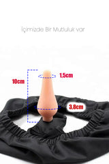 Do it Love - Kendinden Anal Tıkaçlı İç Çamaşırı - Giyilebilir Anal Plug - Çamaşır Altında Anal Plug