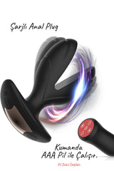 Do it Love - Aşk Acısı - Elektro Şoklu Anal Plug - Uzaktan Kumandalı - Elektro Şok Anal Tıkaç