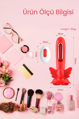 Do it Love - İçimdeki Kıpırtı Kelebek Vibratör - 9 Titreşimli ve 4 Çırpınma Modlu Uzaktan Kumandalı Vibratör