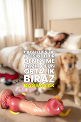 Do it Love - Dog Dildo - Ultra Realistik Köpek Dildo 24cm - Doggy Dildo