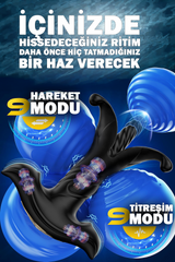 Do it Love - Genişleyen ve Hareketli, Titreşimli Anal Tıkaç - 9 Hareket + 9 Titreşim + Eğitici - Uz. Kumanda + Mobil Uygulama
