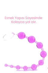 Do it Love - Boğumlu Boncuk Anal Zevk Topuları Zinciri