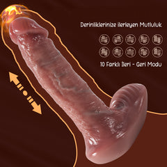 Do it Love - Derin Haz Vibratör -30 Mod- İleri Geri Hareketli, Titreşim ve Dönme, İç Çamaşır Altında Kullanılabilir