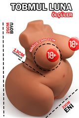 Do it Love- Premium Fantasy Plump Luna - Kıvrımlı Geniş Kalçalı Göğüslü Masturbatör