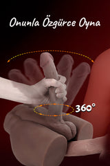 Do it Love - Güçlü Büyük Dildo - Dildo, Anüs ve Testisler - Unisex kullanıma uygun - 19,5cm Dildo