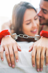 Do it Love - Tüylü Kelepçe, Fantezi Kelepçesi, Metal Anahtarlı Kelepçe