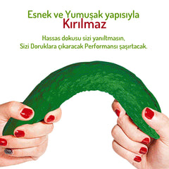 Do it Love - Sebze Figürlü Vibratör - Uyarıcı Etki Eğlenceli Vibratör - Salatalık