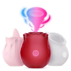 Do it Love - Gül Vibratör, Klitoral Emme ve Titreşim - Şarjlı - Derin Haz