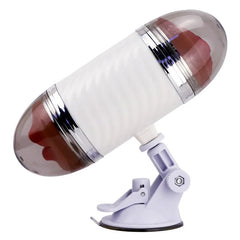 Do it Love - Anal Oral Çift Fonksiyonlu Titreşimli Vantuzlu Mastürbatör - Double Zevk