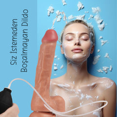 Do it Love - Boşalan Dildo - Pompalı Fırşkıran Dildo - Gerçekçi İlişki Deneyimi