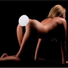 Do it Love - Ponpon Anal Plug - 28mm - 7cm - Beyaz