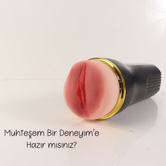 Do it Love - Premium Plus Realistik Vakumlu ve Titreşimli Vajina Mastürbatör