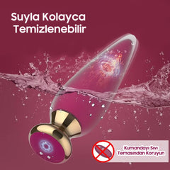 Do it Love - Uzaktan Kumandalı Güçlü Haz Verici - Sessiz Anal Tıkaç - Anal Plug 35mm