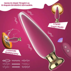Do it Love - Uzaktan Kumandalı Güçlü Haz Verici - Sessiz Anal Tıkaç - Anal Plug 35mm