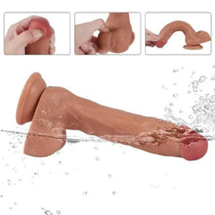 Do it Love - Boşalan Dildo - Pompalı Fırşkıran Dildo - Gerçekçi İlişki Deneyimi