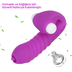 Do it Love - Parmak Vibratör - Eğlence içinizde - Anal ve Vajina Kullanımlı - Haz Halkaları - G ve Clitoral Zevk - Kırmızı
