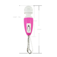 Do it Love - Mini Vibratör - Anahtarlık Vibratör - Mini Masaj Aleti - 6cm - Pembe