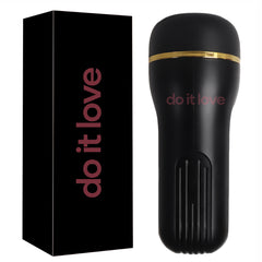 Do it Love - Multi Premium Plus Realistik Vakumlu ve Titreşimli Anal + Oral + Vajina Giriş Mastürbatör Set