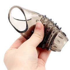 Do it Love - Tırtıklı Haz Artırıcı Penis Kılıfı, Uzun Süre Ereksiyon, Mutlu Partnerler