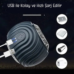 Do it Love - Çift Motorlu 10 Güçlü Titreşim Modu - 3D Hareketli Erkek Masturbatör - Bataryalı