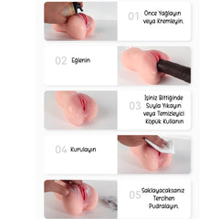 Do it Love - Realistik Gerçek Doku Vajina Mastürbatör