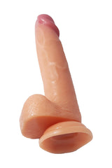 Do it Love - 20cm Realistik Gerçek Doku Yapay Penis - Dildo - Haz Verici - Testisli Vantuzlu - Ten