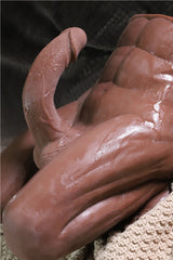 Do it Love - Müthiş Zevk - Kucak Fantezisi - Gerçekçi Beden - Omurgalı 19cm Penis - 4cm Kalınlık - 9Kg