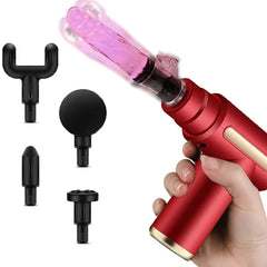 Do it Love - Strong Vibratör Masaj - 5 Farklı Dildo Başlık + 4 Farklı Masaj Başlığı - 6 Titreşim - Hız Ayarlı - Bataryalı