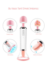 Do it Love - 4 ü 1 Arada Full Fonksiyon Vibratör - Yalama, Emme, Titreşim, Isıtma