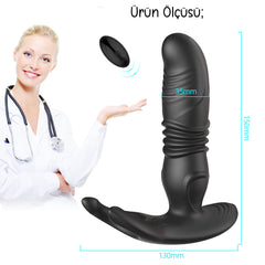 Do it Love - Anal Tıkaç Full Fonksiyon, 6 İleri Geri Hareketli, 10 Titreşim Modu