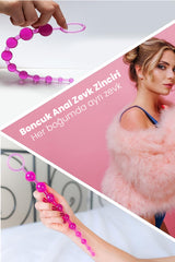 Do it Love - Boğumlu Boncuk Anal Zevk Topuları Zinciri