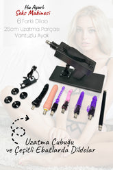 Do it Love - Kumandalı Otomatik Seks Robotu - İleri Geri Hareket ve Titreşimli - 20cm Dildo