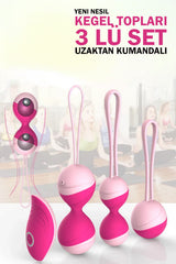Do it Love - Premium Kegel Orgazm Egzersiz Topu - Pelvik Geliştirme - Vibratör - Vajinismus - 10 Farklı Titreşim Modu İlişki Kalitesi Artırıcı