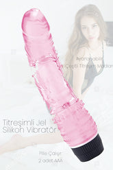 Do it Love - Jel Dokulu Yumuşak Titreşimli Realistik Dildo - İpeksi Dokunuş