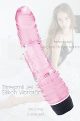 Do it Love - Jel Dokulu Yumuşak Titreşimli Realistik Dildo - İpeksi Dokunuş