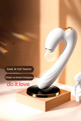 Do it Love -3 Mod Klitoris Emme Simülatörü - 7 Güçlü Titreşim Modu - Su Geçirmez Vibratör - Saklama Kesesi Hediye