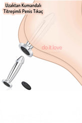 Do it Love – Sensuella Metal Penis Titreşimli Anal Plug – Uzun Tıkaç