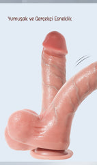 Do it Love - Gerçek His - Funny Body - Realistik Dildo - 22cm Uzunluk - 4Cm Kalınlık - Güçlü Vantuz