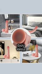 Do it Love - Gerçek His - Funny Body - Realistik Dildo - 22cm Uzunluk - 4Cm Kalınlık - Güçlü Vantuz