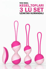Do it Love - Premium Kegel Orgazm Egzersiz Topu - Pelvik Geliştirme - Vibratör - Vajinismus - 10 Farklı Titreşim Modu İlişki Kalitesi Artırıcı