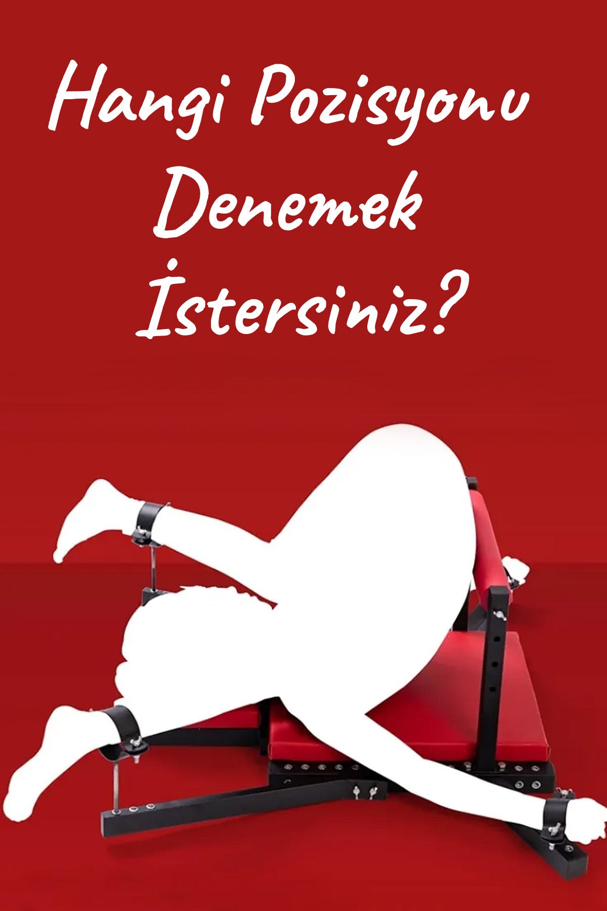 Do It Love - Seks Pozisyon Yatağı – Aşk Yatağı Zevk – Ayarlanabilir Metal Esaret Yatağı - BDSM