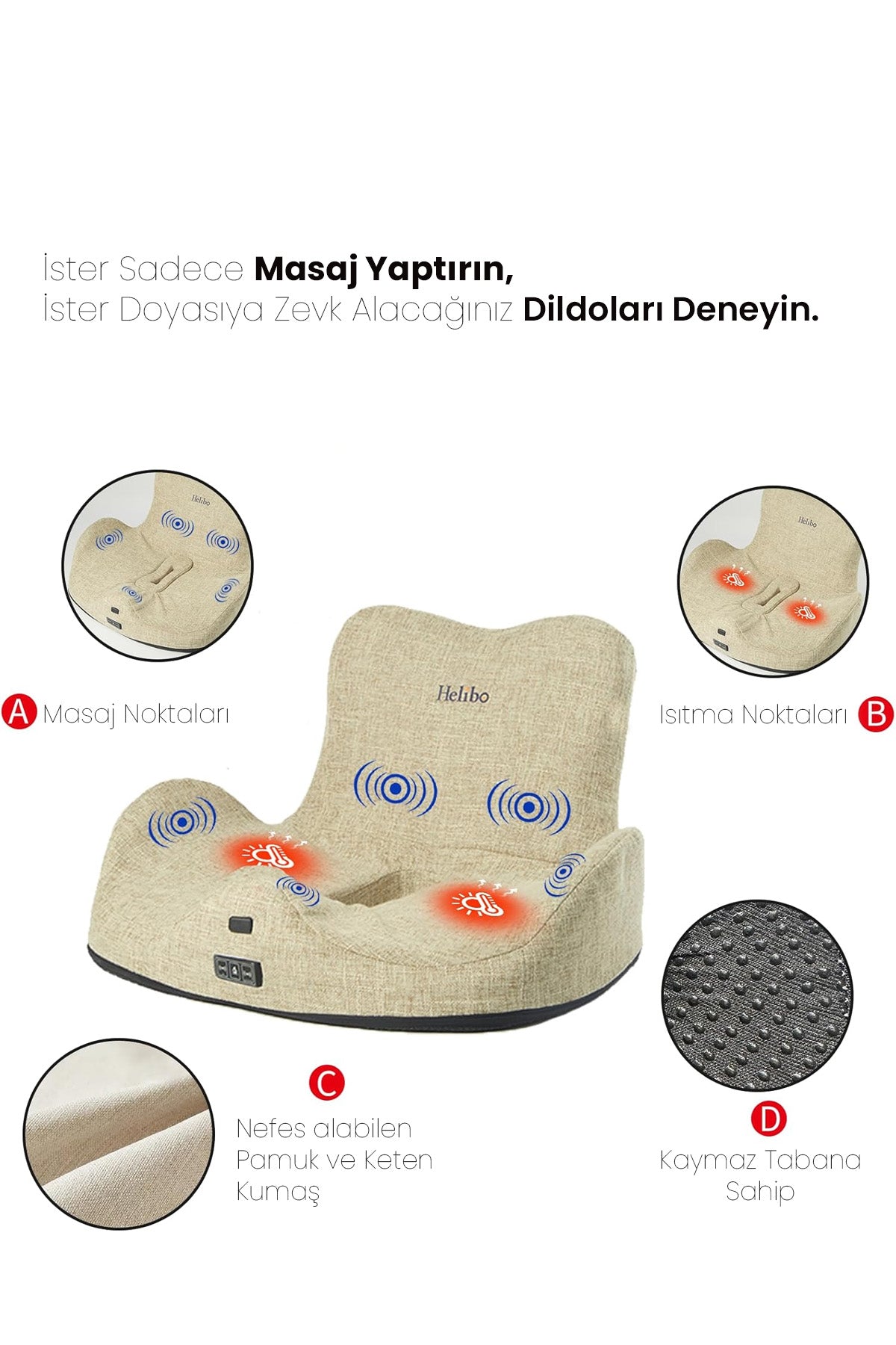 Do it Love - Ultra Lüks Koltuklu Vibratör Set - Seks ve Kegel Makinesi - Uzaktan Kumandalı Masaj Koltuğu - Isıtma, Titreşim, İleri Geri Hareketli