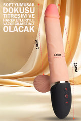 Do it Love - Sallanan Testisli Vibratör İleri Geri Hareketli ve Titreşimli - Soft Esnek Deri - Fresh Kullanım